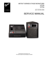 Fender Artist-1275A - Service Manual